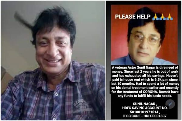 सुनील नागर की यह तस्वीर सोशल मीडिया में वायरल हो गई है