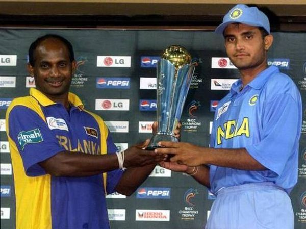 2002 चैंपियंस ट्रॉफी में भारत और श्रीलंका को संयुक्त विजेता घोषित किया गया था।