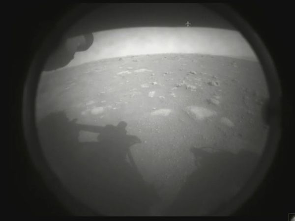 America's Mars Mission: Perceived Rover ran 21 feet for the first time on the Red Planet; Traces of wheels on the soil, NASA shared photo Funny Jokes Perseverance sent this first photo of Mars to NASA. Both the surface and the rover of Mars are visible in it.