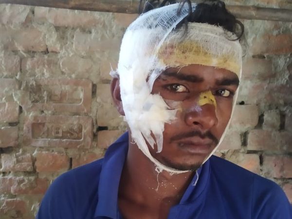 गोलीबारी में घायल निक्सन। - Dainik Bhaskar