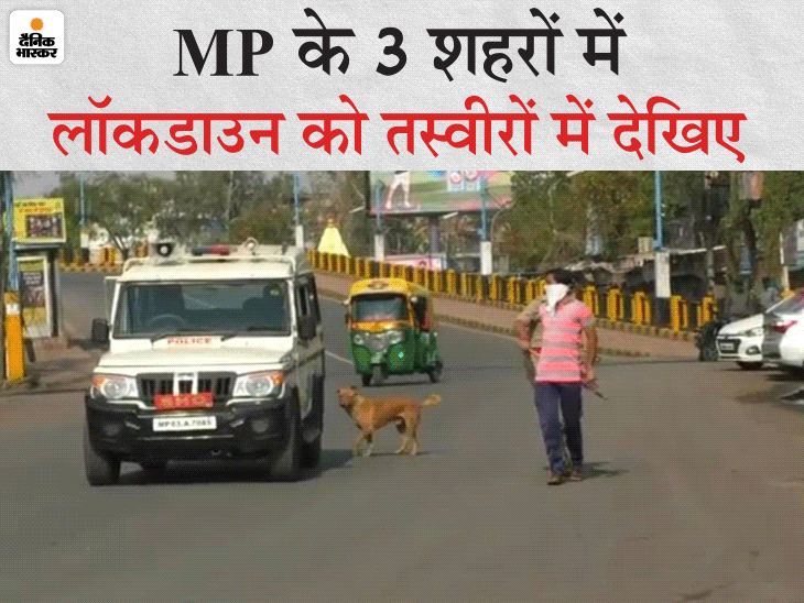 When the movement did not stop in Indore, the police resumed vigorously. - Dainik Bhaskar