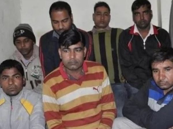 दोषी पवन, मनबीर, पदम उर्फ प्रमोद, संतोष नेपाली, सरवर उर्फ बिल्लू, सुनील उर्फ शीलू, सुनील उर्फ मड्ढा, राजेश उर्फ घूचडू।