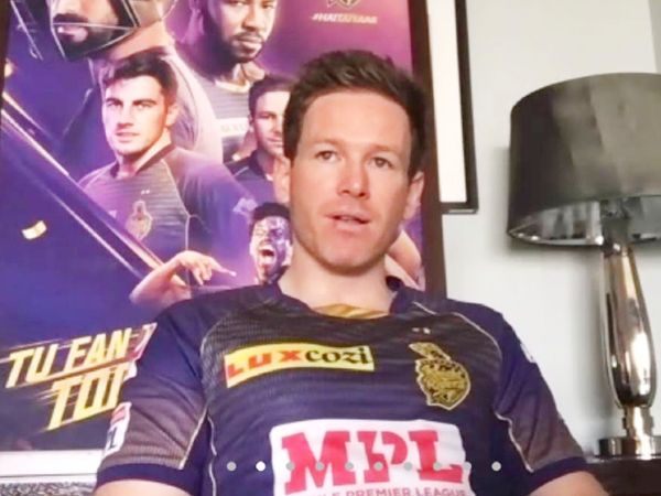 मोर्गन को पिछले साल बीच IPL में KKR का कप्तान नियुक्त किया गया था। उन्होंने दिनेश कार्तिक की जगह ली थी। - Dainik Bhaskar