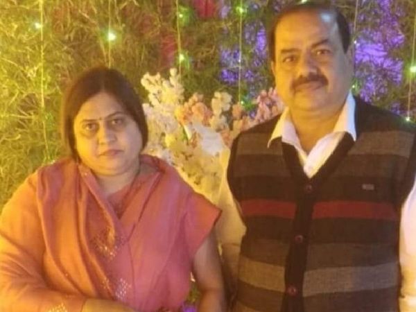 हादसे में मारे गए पति-पत्नी, अश्वनी दवे और रश्मि दवे। (फाइल फोटो)