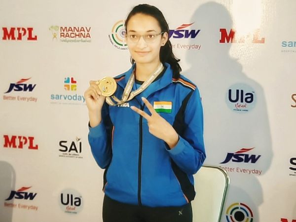 चिंकी यादव ने पिछले साल दिल्ली में हुए शूटिंग वर्ल्ड कप में गोल्ड ही जीता था। वे ओलिंपिक कोटा भी हासिल कर चुकीं। - Dainik Bhaskar