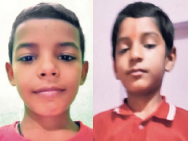 मृतक विवेक कुमार और सुमित कुमार - Dainik Bhaskar