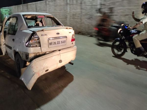 रात में 20 से ज्यादा लोगों को फैजान ने मारी थी टक्कर।