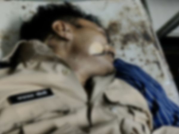 कांस्टेबल चंद्रपाल चौधरी जयपुर में रिजर्व पुलिस लाइन में चालक था। सोमवार सुबह 7 बजे घर से निकला था। - Dainik Bhaskar