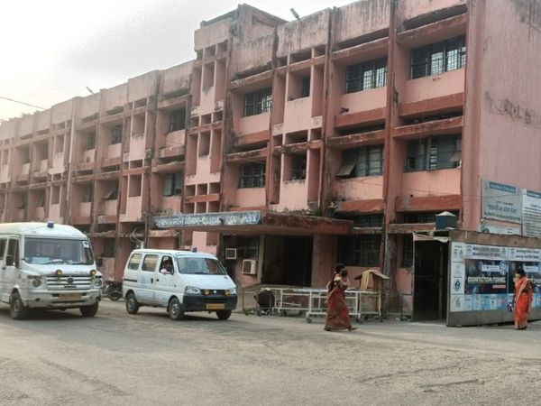 भागलपुर का मायागंज अस्पताल। - Dainik Bhaskar