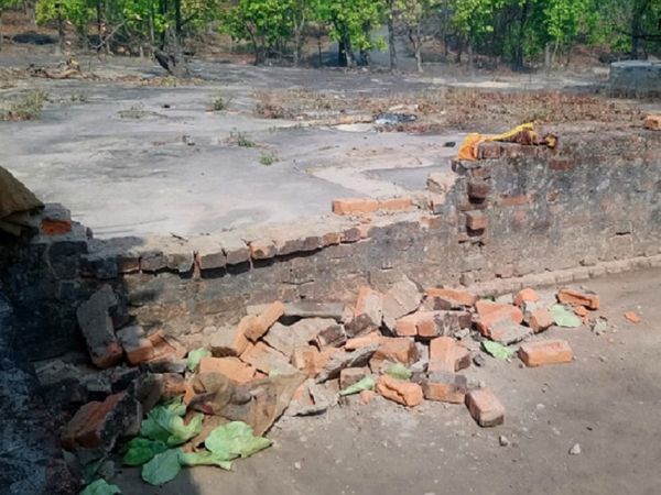 बताया जा रहा है कि हाथियों का एक दल काफी समय से विचरण कर रहा है। उसके दल के दो हाथी बिछड़कर रात को गांव में पहुंच गए थे।