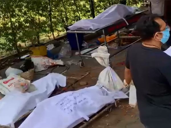 The relatives of many of the dead whose bodies were kept there, did not even know which body of their relative was.