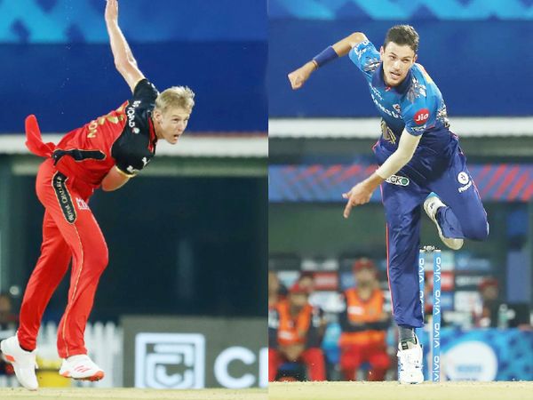 RCB के काइल जेमिसन और MI टीम के मार्को जेंसन की लंबाई 6 फिट 8 इंच है।