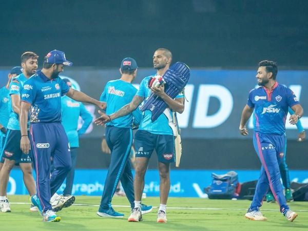 मैच से पहले एक ही तस्वीर में दिखे रोहित शर्मा, शिखर धवन और ऋषभ पंत।