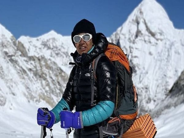 अपने एक अभियान के दौरान अनीता कुंडू।