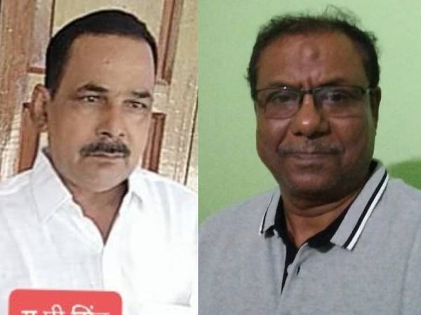 बाएं से- यूपी सिंह और केके श्रीवास्तव।- फाइल फोटो।