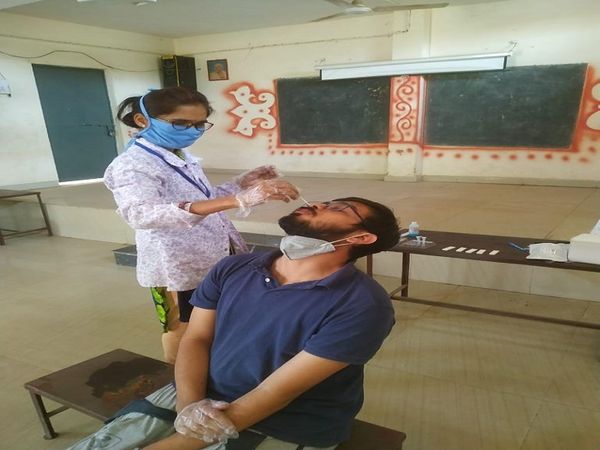 दुर्ग जिले में कोरोना की जांच का मापरा उठाया गया है।
