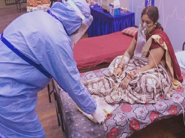 हाल ही में इस कोविड सेंटर में महापौर एजाज ढेबर खुद जाकर मरीजों से मिले थे।