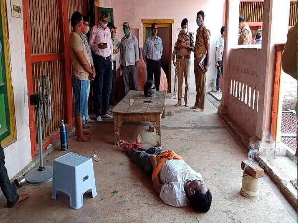 मृतक मध्य प्रदेश के सागर का रहने वाला था। - Dainik Bhaskar