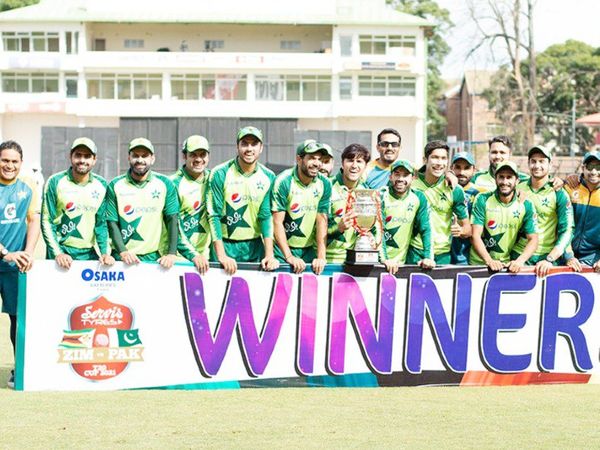 जिम्बाब्वे को पाकिस्तान ने वनडे सीरीज में 2-1 से हराया।