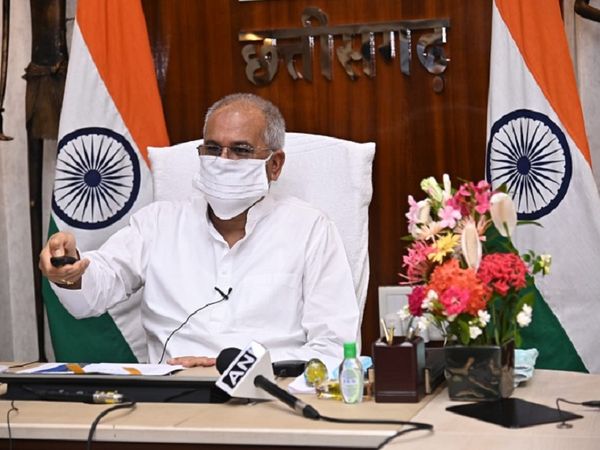 उड़ीश बघेल ने तूफान का मौसम खराब किया।