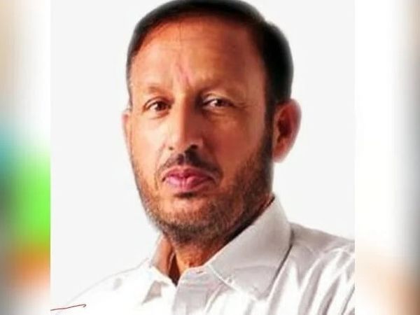 हरियाणा की कालका सीट से कांग्रेस के विधायक प्रदीप चौधरी, जिनकी सदस्यता हिमाचल में एक मामले में सजा के बाद रद्द कर दी गई थी। - Dainik Bhaskar