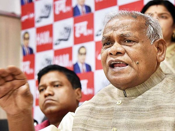 हम पार्टी के प्रमुख और पूर्व मुख्यमंत्री जीतन राम मांझी। - Dainik Bhaskar