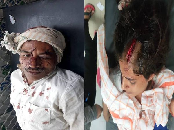 प्रधान के घर में घुसकर धारदार हथियारों से हमला। - Dainik Bhaskar