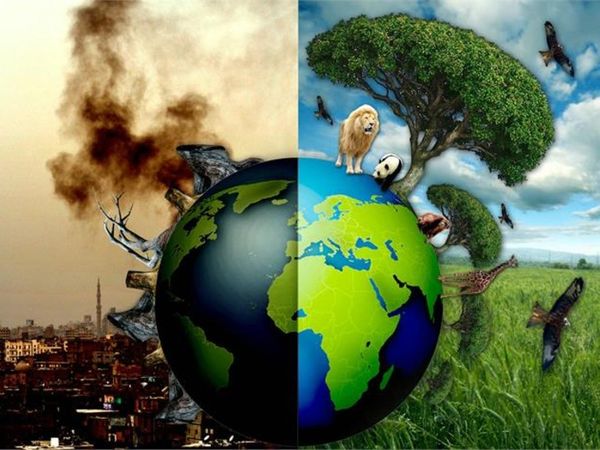 जलवायु परिवर्तन के कारण हजारों वर्षों से जमी पर्माफ्रॉस्ट (मिट्टी, चट्टान और बर्फ से बनी धरती की परत) पिघल रही है और प्राचीन वायरस और बैक्टीरिया बाहर आ रहे हैंं। (प्रतीकात्मक तस्वीर) - Dainik Bhaskar