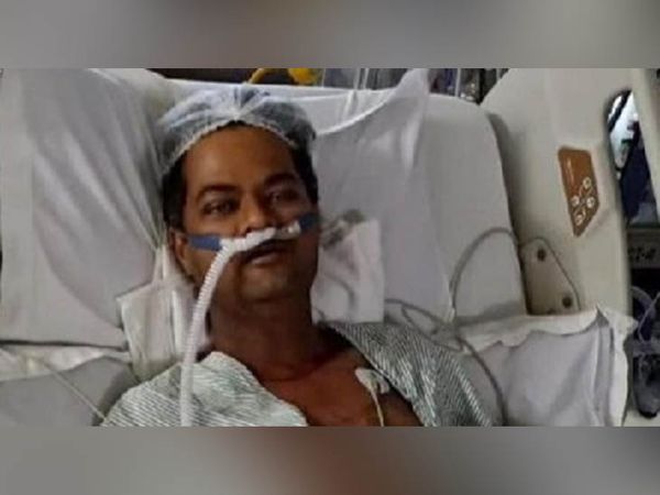 लुधियाना के सतगुरु प्रताप सिंह अस्पताल में DSP हरजिंंदर सिंह।