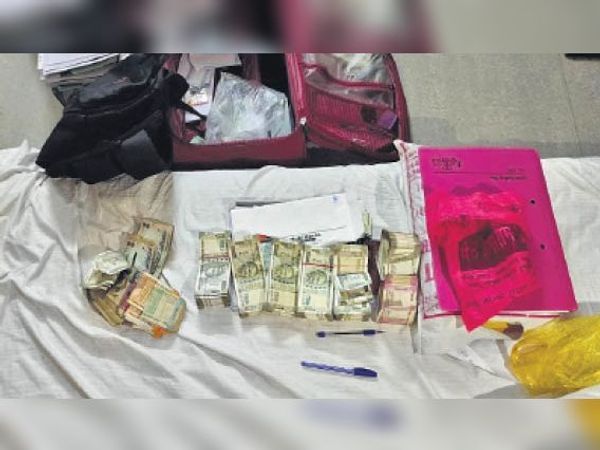 अजमेर में बरामद की गई रकम