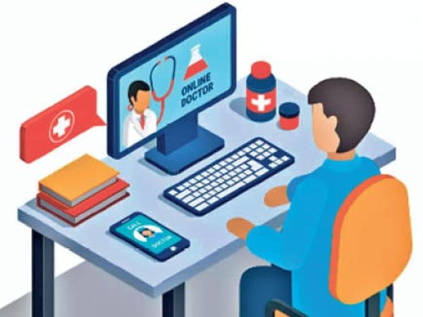 शहर के मनोचिकित्सकों के पास बच्चों में मोबाइल और इंटरनेट की लत के कई मामले आ रहे हैं। - Dainik Bhaskar