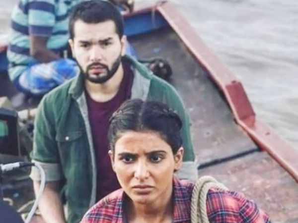 शाहब अली और सामंथा अक्किनेनी वेब सीरीज 'द फैमिली मैन 2' के एक सीन में। - Dainik Bhaskar