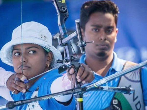 अतनु दास और दीपिका कुमारी ने पहली बार पति-पत्नी के रूप में किसी इवेंट का फाइनल जीता है। - Dainik Bhaskar
