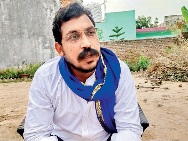 दलित राजनीति के युवा चेहरे और आजाद समाज पार्टी के अध्यक्ष चंद्रशेखर आजाद - Dainik Bhaskar