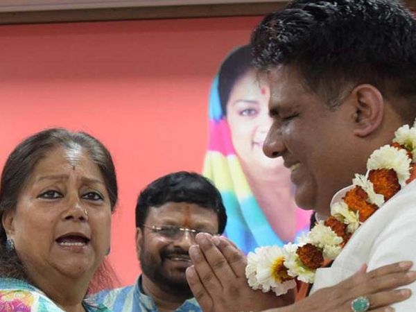 वसुंधरा राजे की सुराज संकल्प यात्रा के संयोजक भी रहे यादव।