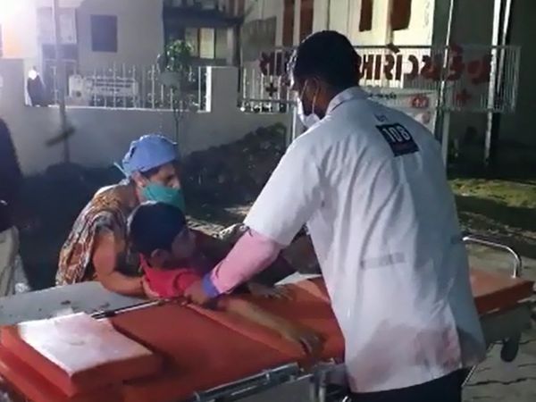 એક બાળકનો ચમત્કારિક મોત બચાવ થયો