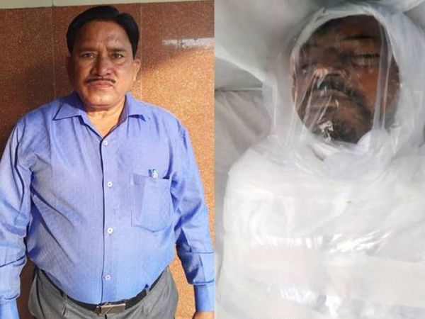 राम प्रताप (बाएं) और नासिर के शवों की फाइल फोटो।