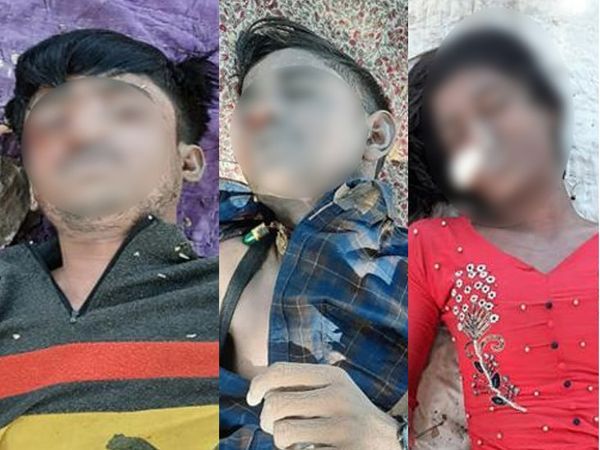 ત્રણેય એક જ બાઇકમાં આવી કૂવામાં સજોડે ઝંપલાવ્યું હતું.