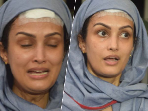 प्रेस कांफ्रेंस में निशा ने अपने पति पर लगाए गंभीर आरोप