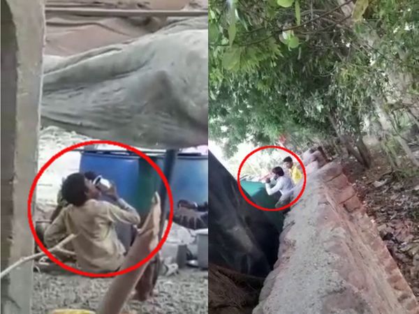 ખુલ્લેઆમ દેશી દારૂનું વેચાણ થાય અને પીવાય.