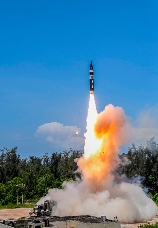 Agni Prime has a range of 2000 km and this missile is capable of carrying nuclear warheads.