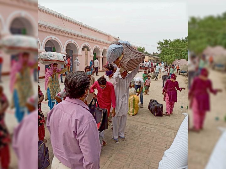 443 people in Kotkapura and 55 devotees in Moga returned home after