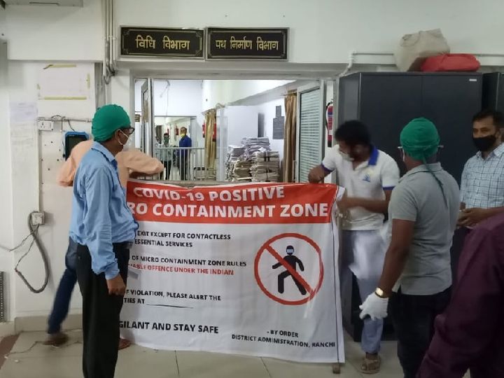 Ranchi Coronavirus Latest News Updates Road Construction Department