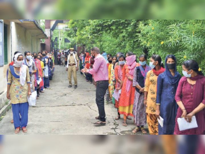 अलवर:  91.91 फीसदी परीक्षार्थियों ने दी बीएसटीसी परीक्षा