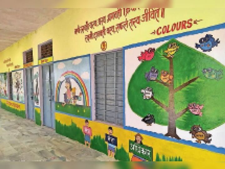 बझेरा के राजकीय स्कूल में निजी शिक्षण संस्थानों से बेहतर मिल रहीं सुविधा