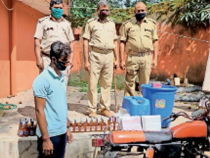 Counterfeit liquor factory revealed in Haldipokhar, Potka, domestic and