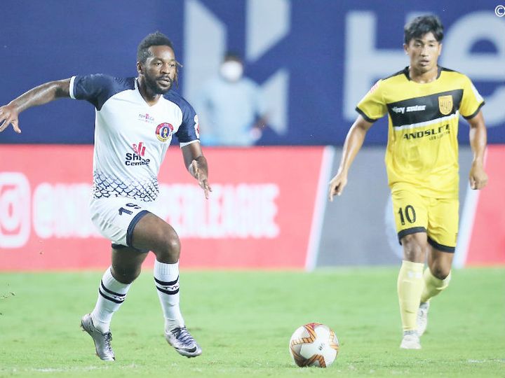 ISL में हैदराबाद ने ईस्ट बंगाल के खिलाफ अटैकिंग खेल दिखाया। - Dainik Bhaskar