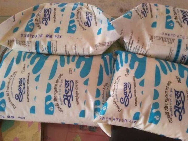 Saras milk will be cheaper by 2 rupees in Jaipur, Dausa from tomorrow, Jaipur Dairy reduced