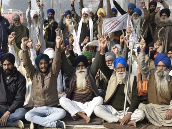 पंजाब, हरियाणा और दिल्ली के आसपास के इलाकों में किसानों का प्रदर्शन 36 दिनों से चल रहा है। - Dainik Bhaskar
