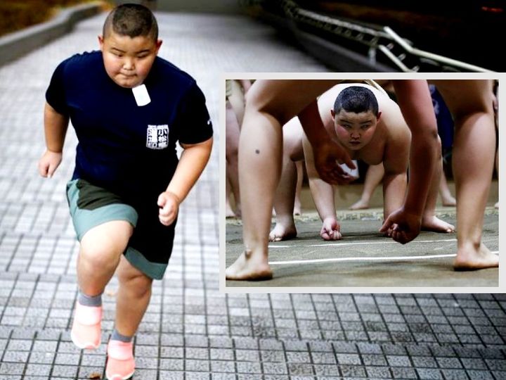 85 किलो का सूमो: 10 साल के जापानी सूमो की कहानी, जिसने अपनी से अधिक उम्र के पहलवानों को धूल चटाई